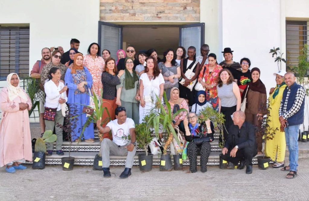 Foto: Encuentro Internacional de la Red de Mujeres del Mundo en Marruecos.